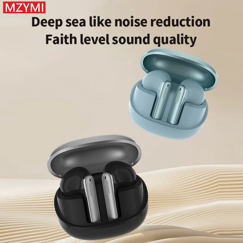 MZYMI A33 Bluetooth 5.3 Earphone HiFi Sound Wireless Earbuds Gaming Headset Waterproof Sports Headphones With Mic For XIAOMI