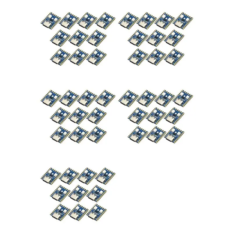 RP2040-Zero Microcontroller Development Board For Raspberry Pi RP2040 Dual-Core Cortex M0+ Processor 2MB Flash 50Pcs