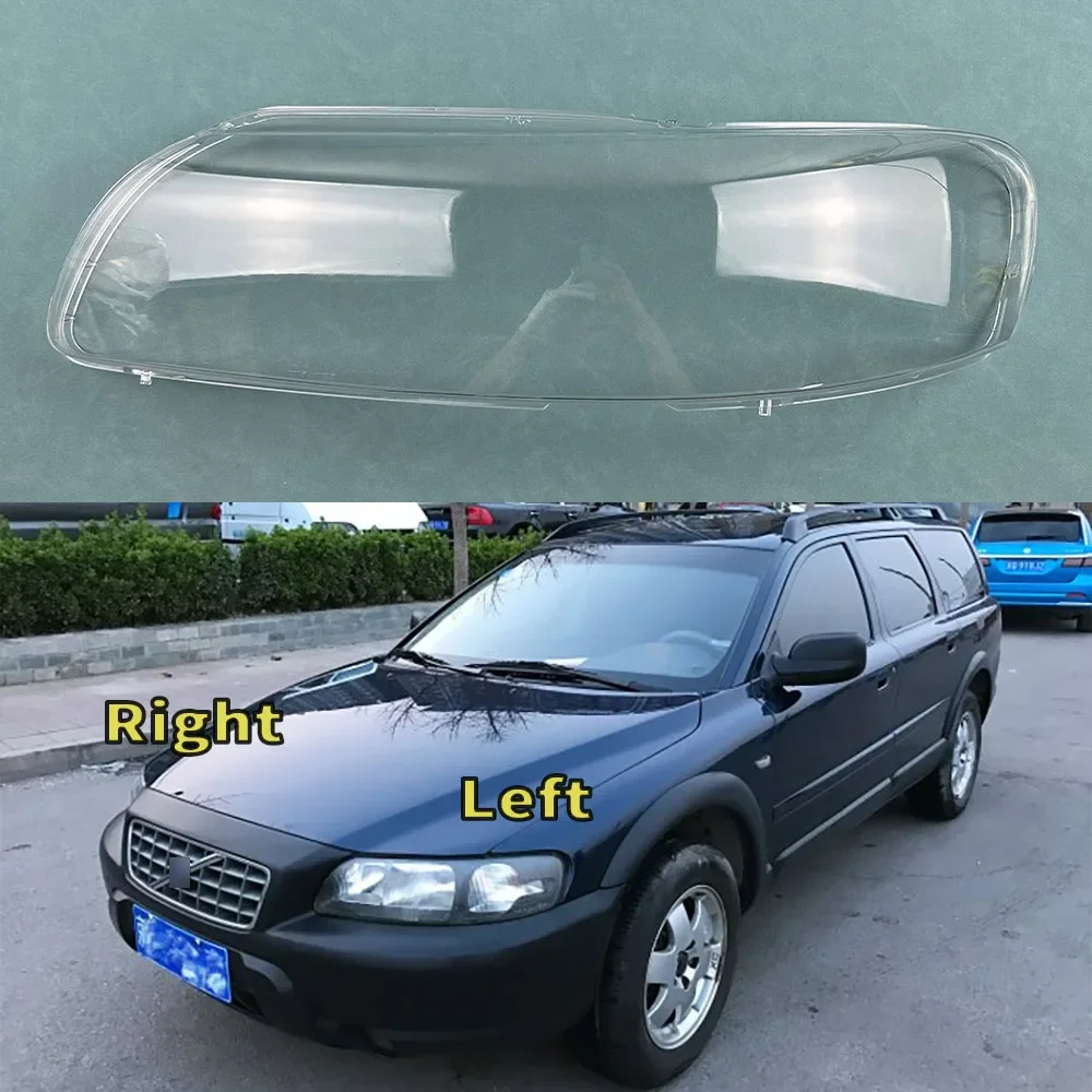 

For Volvo V60 V70 2006-2008 Car Front Headlight Cover Headlamp Lampshade Lampcover Head Lamp light Covers glass Lens Shell Caps