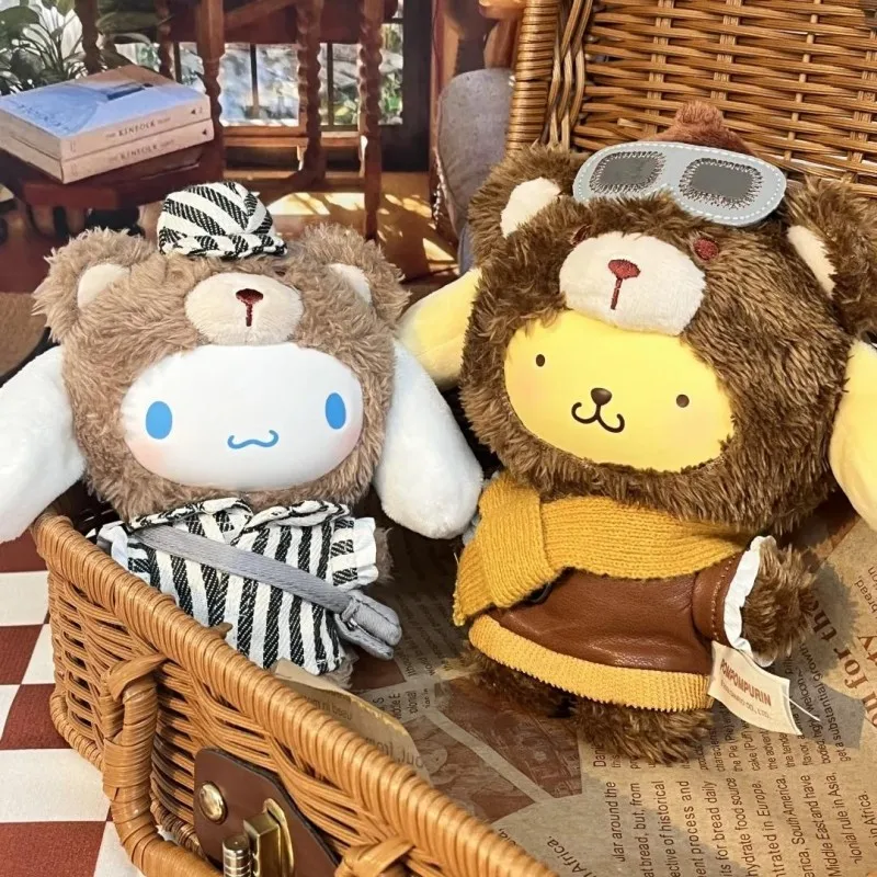 New Sanrio Characters British Afternoon Tea Series Vinyl Doll Blind Box Toys Kawaii Action Figure Cartoon Decor Surprise Gift