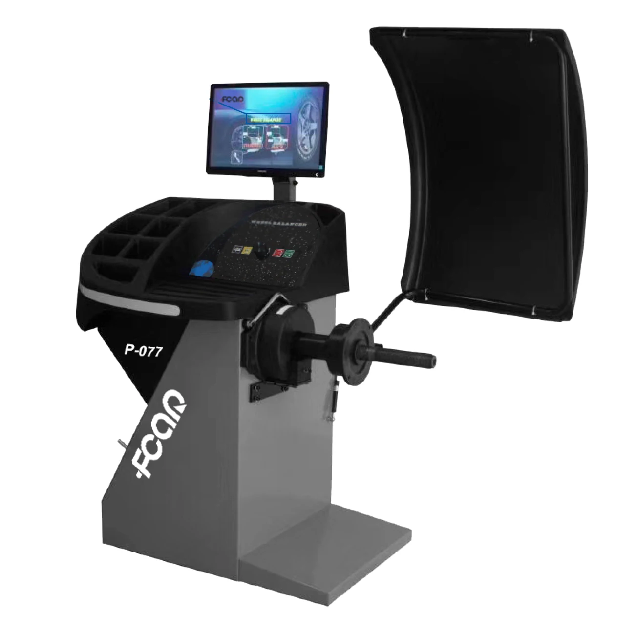 Wheel Balancer  P-077 Automatic Operation CE Tested For Auto Repair Workshop Garage Equipment And Tools