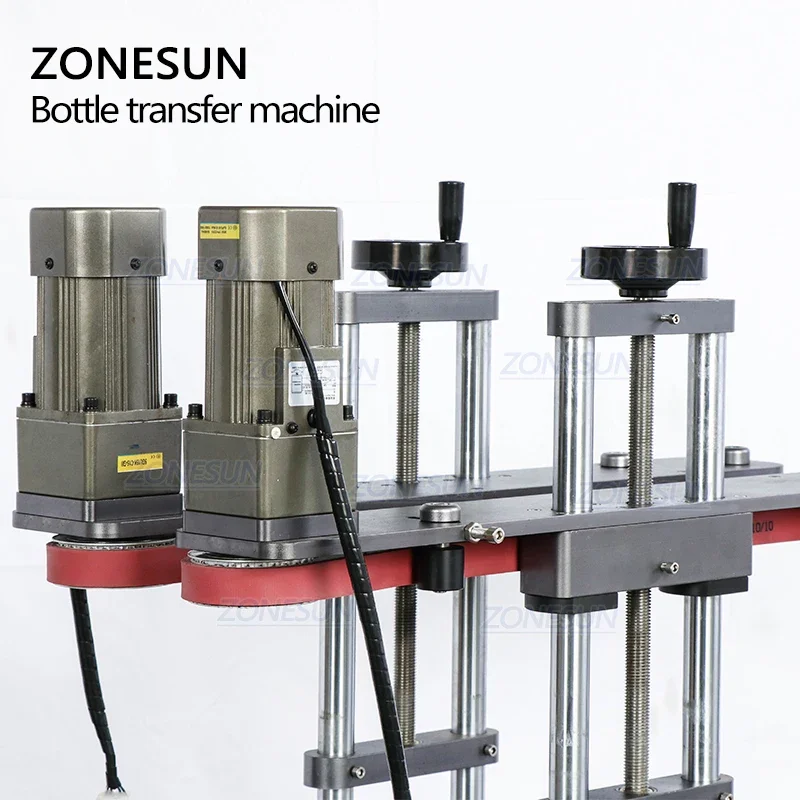 ZONESUN Automatische ZS-JP1 Runde Kunststoff Flasche Spann Transfer Fördermaschine Für Produktion Linie