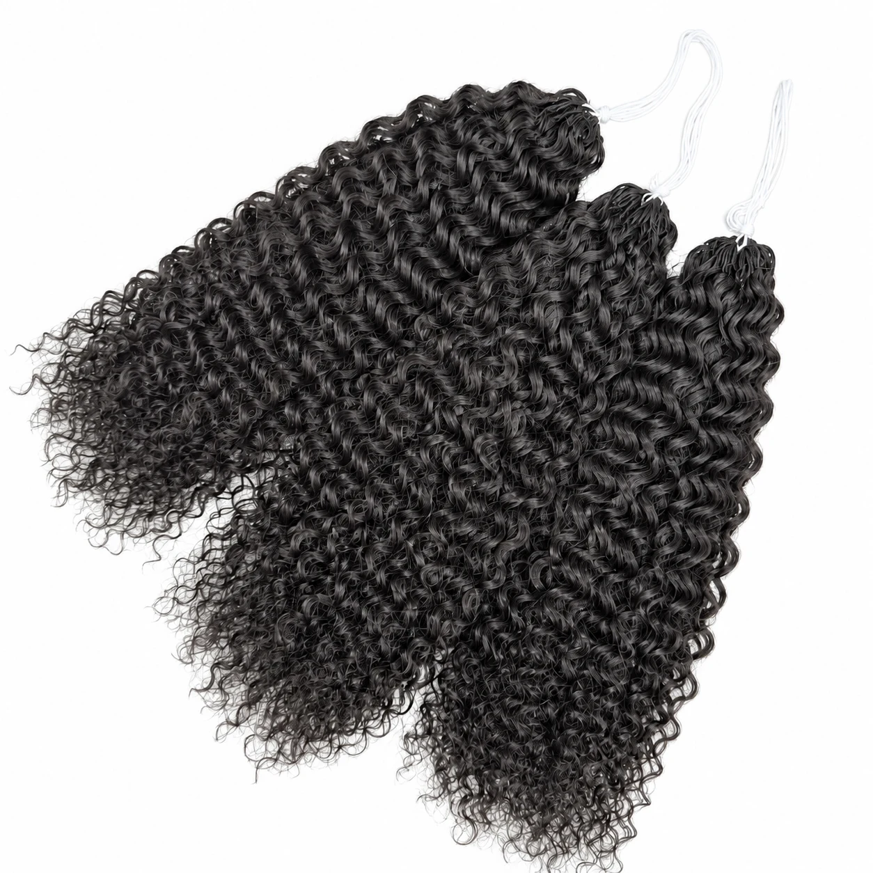 Human Hair Wigs - Włosy naturalne, kręcone, idealne do tworzenia