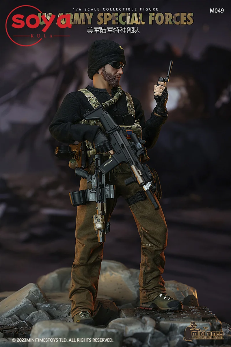 ألعاب صغيرة M049 1/6 مقياس القوات الخاصة للجيش الأمريكي شخصية الحركة 12 بوصة تمثال ذكر مجموعة كاملة لعبة مجسمة قابلة للجمع #2