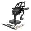 가와사키 NINJA 300 NINJA 250 2013-18 CNC 알루미늄 합금 오토바이 리어셋 발받침 풋 페그 페달 풋 페그 리어 세트 6