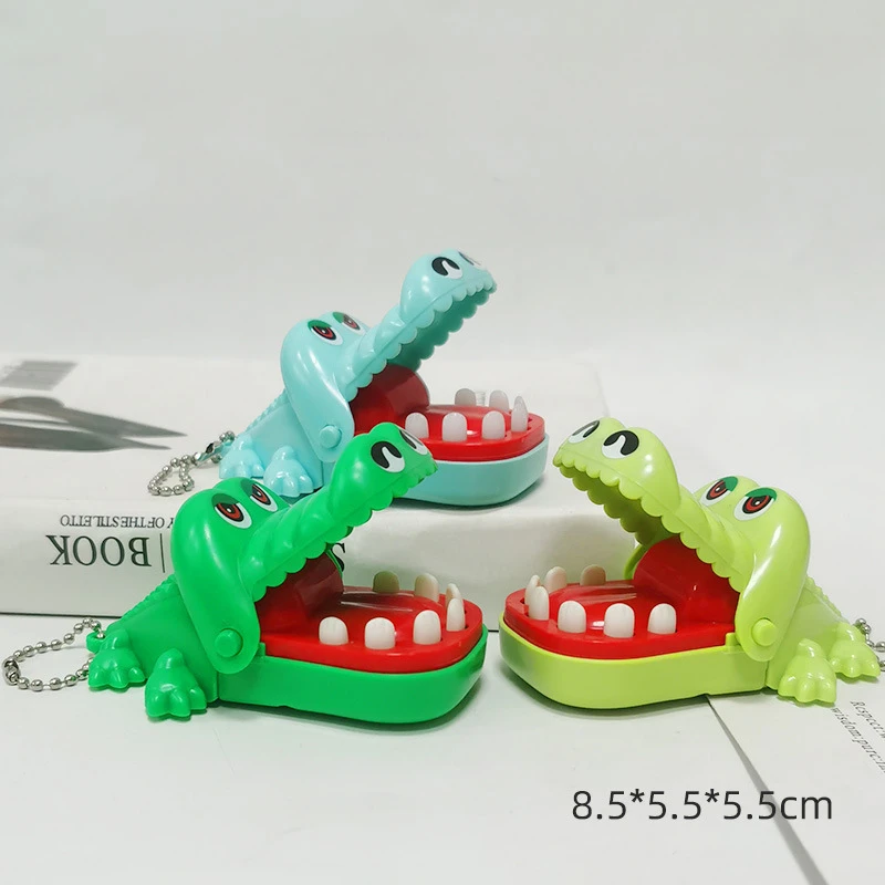 Crocodile Teeth Toys Alligator Biting Finger Dentist Games Jokes Game of Luck Pranks Kids Toys Funny Holiday Party Family Games