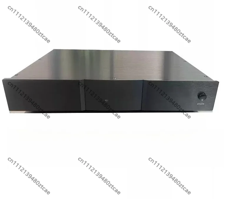 High-End Discrete Stereo HiFi Power Amplifier with Aluminum Chassis, Balanced XLR Input Home Audio Amp