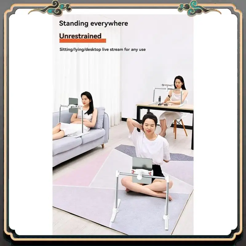 ASMA-Adjustable Tablet Stand And Phone Holder - Multifunctional Rack Height Adjustable For Bed And Sofa Lazy Stand