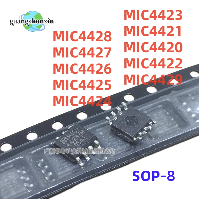 5 Pieces MIC4428YM Mic 4420 4421 4422 4423 4424 4425 4426 4427 4429 Ym Am Bm SO…