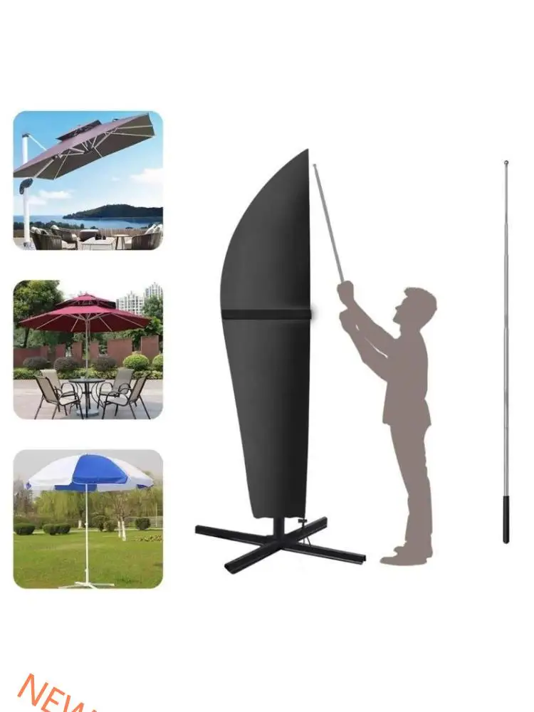 

Outdoor Umbrella Cover Oxford Fabric Ensures Long Term Protections Against Rain and Snow