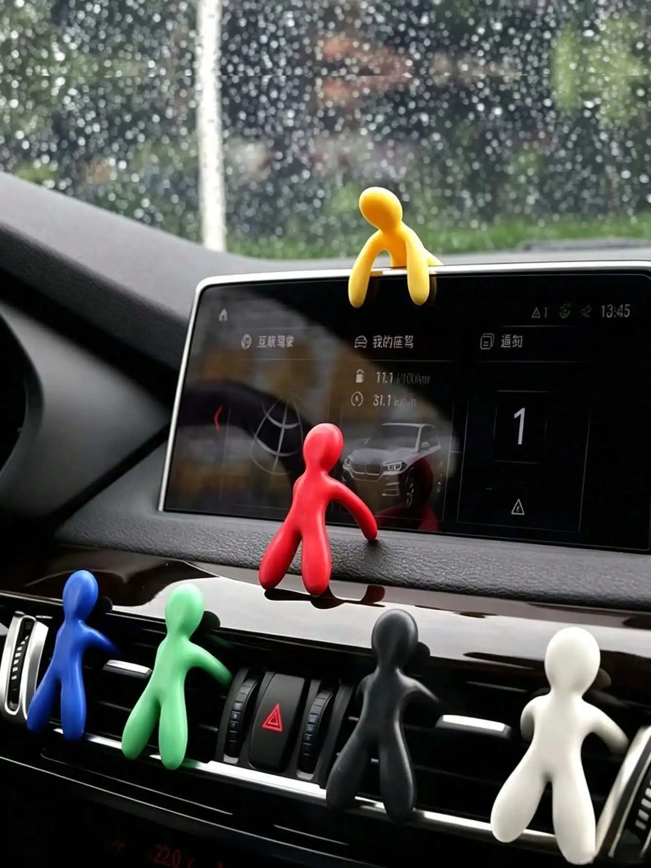 Cute Elf Car Vent Clip Air Freshener Long Lasting Solid Aromatherapy Auto Interior Decor