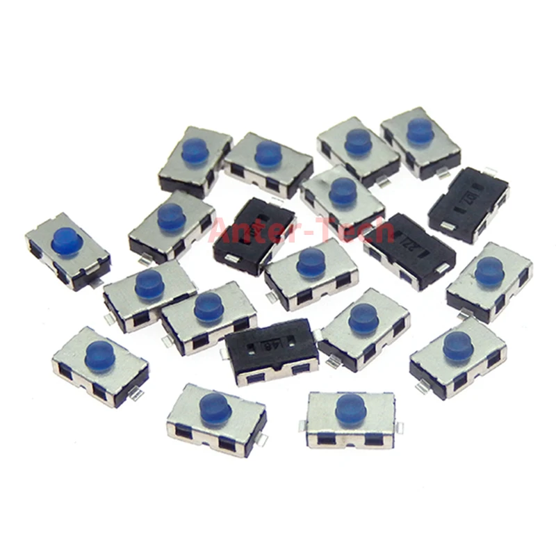 10PCS 3*6*2.5 NO Micro Switch Normally closed 3*6 SMD Touch Silica Gel Button Keys Interrupteur 4*6 NC Soft Button SMD 3x6x2.5