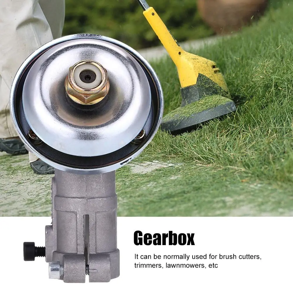 For Gardening Tool 26mm/28mm 9 Tooth Trimmer Gearbox Gearhead Brushcutter Grass Trimmer Replace Gear Head Lawn Mower Parts