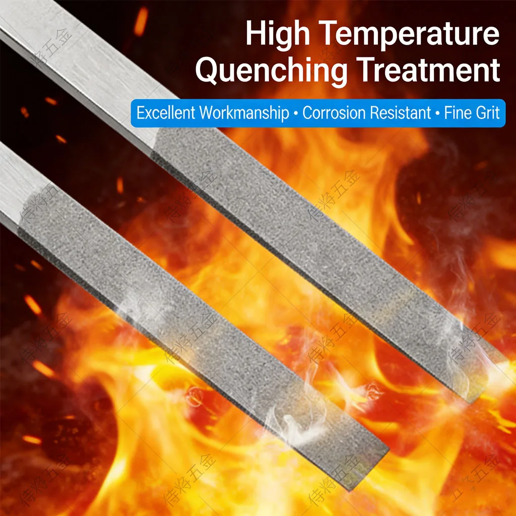 Ultrasonic Special Needle Files MTP-120 Diamond Coated High Hardness Wear Resistant for Mold Polishing Precision Finishing