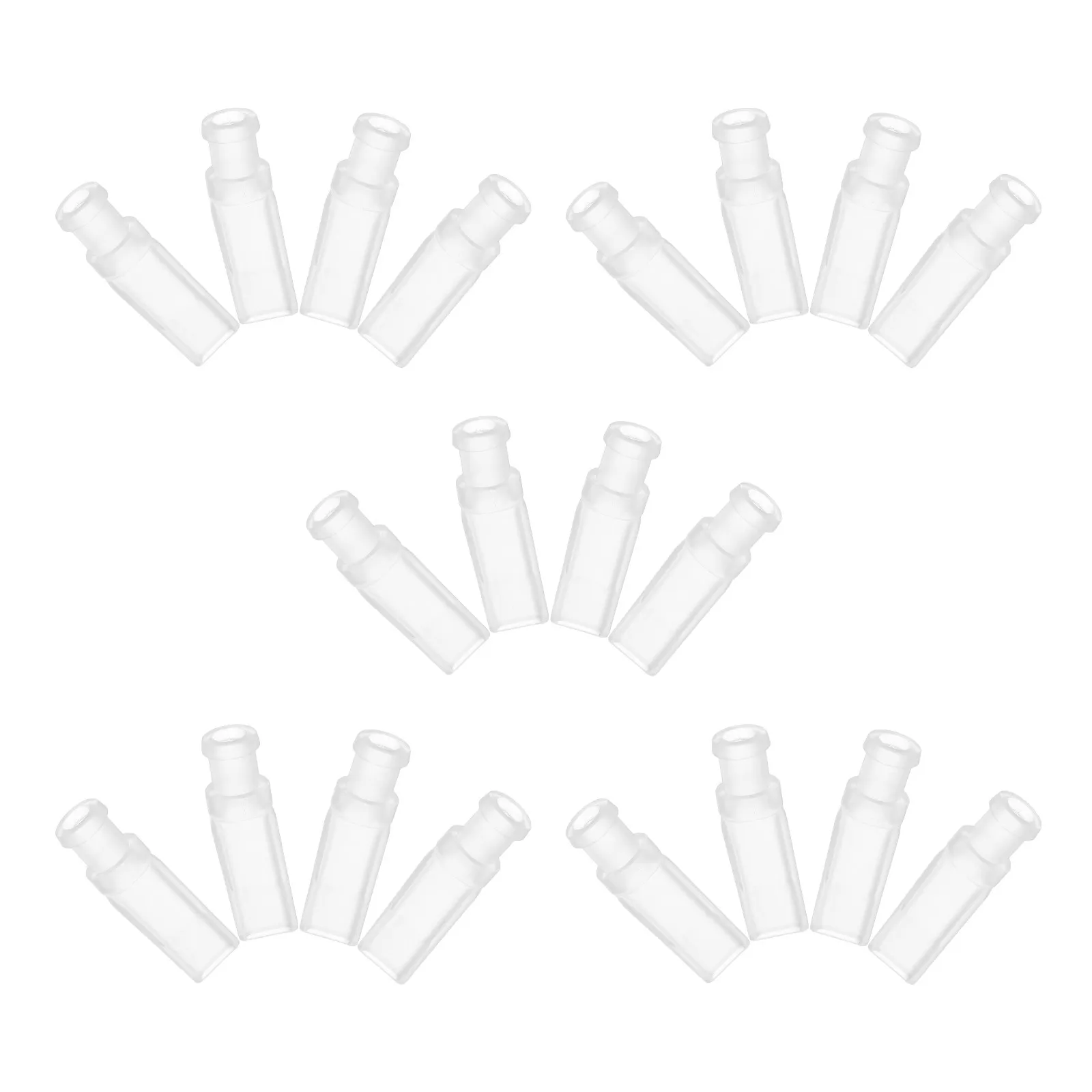20pcs Silicone Water Bottle Mouthpiece Replacement Valve For Sports Bottles Running Cycling Hydration Pack Leakproof
