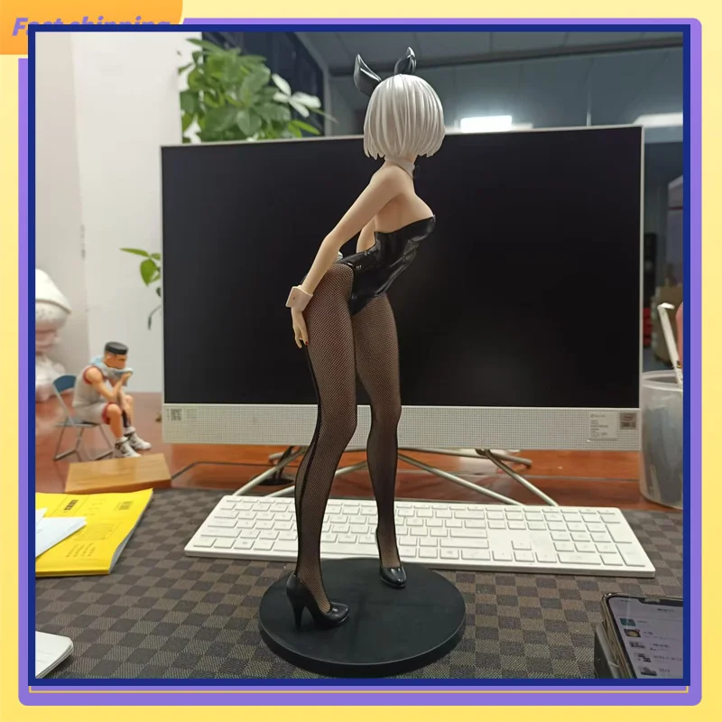 

Bunny Girl Silk Stockings Edition Cartoon Girl 41cm Figure Model Statue Collection Desktop Decoration Ornament Toys