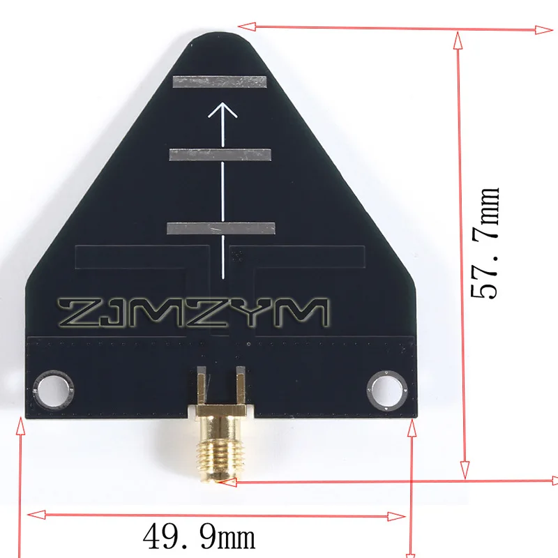 2.35-2.55G，5.5-6.0G,2.4G 5.8G Video Transmission Wifi Antenna Dual-band Video Transmission Antenna Mapping Antenna