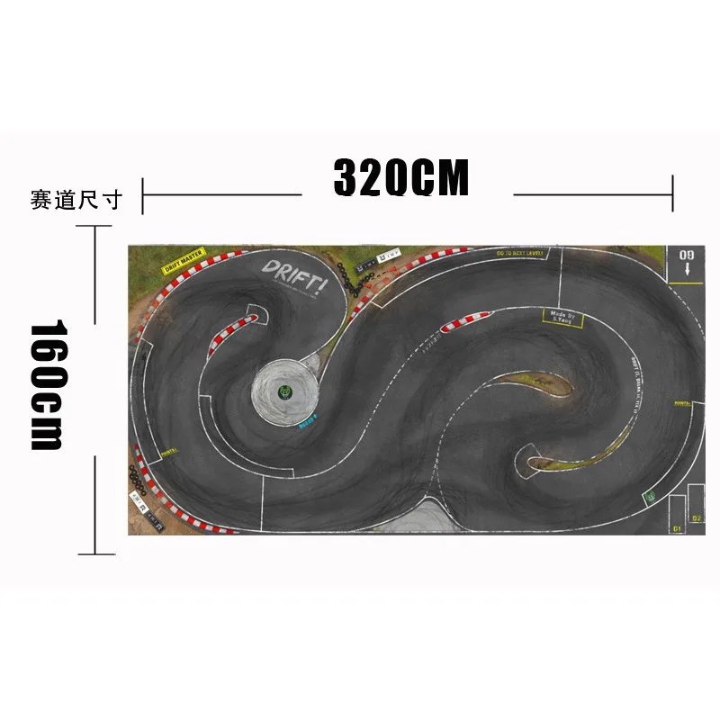 1/28 MINI-Z RW00 DRZ GLD BMX Simulation, Professional Drift Track
