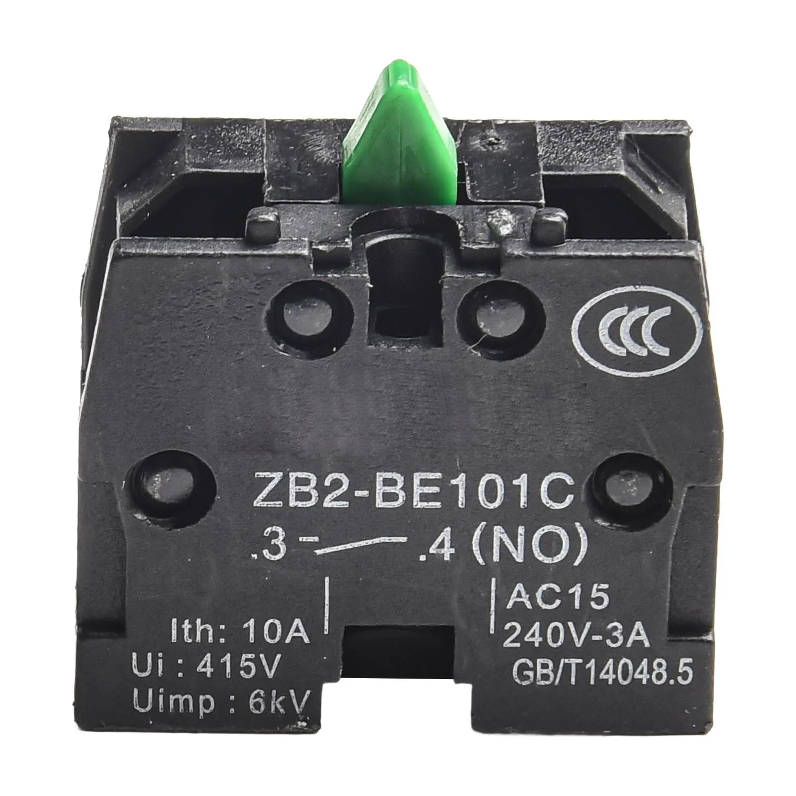 Waterproof Push Button Joystick Switch ZB2 BE101C Model Stable Performance 10A 600V Rated Enhanced Electrical Conductivity