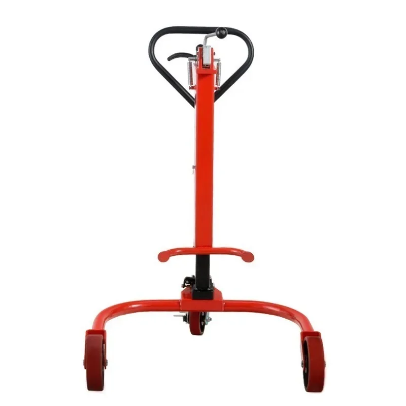 Oil drum truck, trolley, eagle beak loading and unloading, manual hydraulic forklift, oil drum raised iron drum 350KG