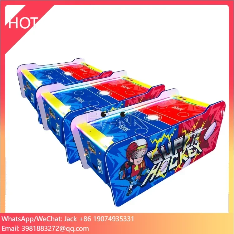

Hockey Table Kids Lottery Air Hockey Game Machine Indoor Sport Equipment Redemption Tickets Wholesale Cool Design