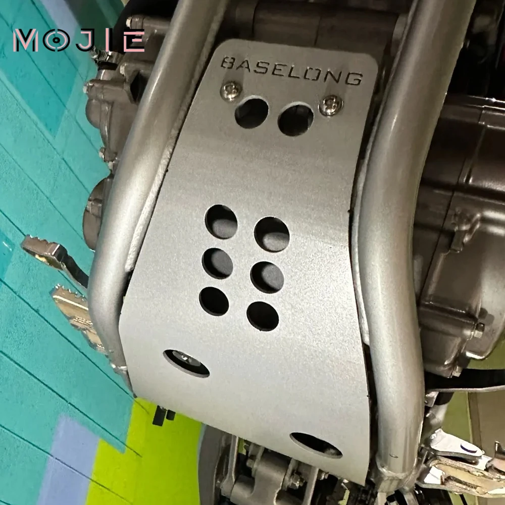 

For HONDA CRF300L CFR 300L 2021-2025 2024 Motorcycle Accessories Engine Skid Plate Cover Guard Skidplate Debris Shield Protector