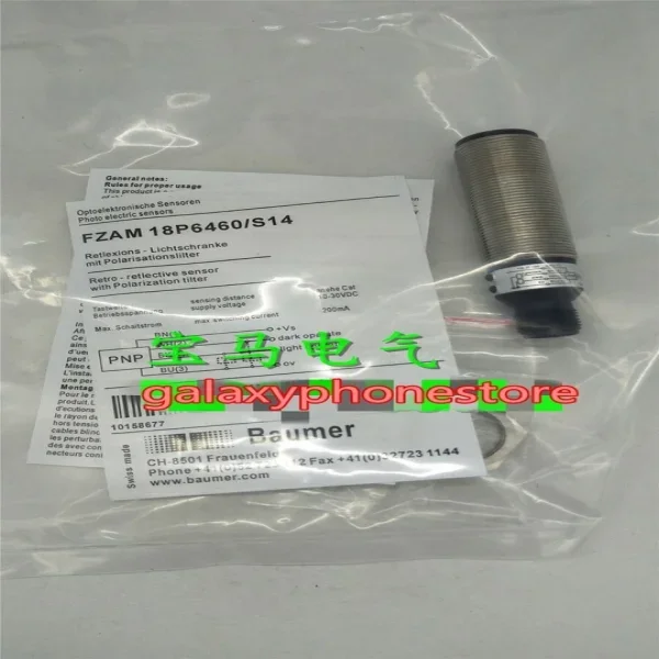 New 1pc New Fzam 18p6460s14 Diffuse Sensors Swith Intensity Difference Brand New Original Spot Plc