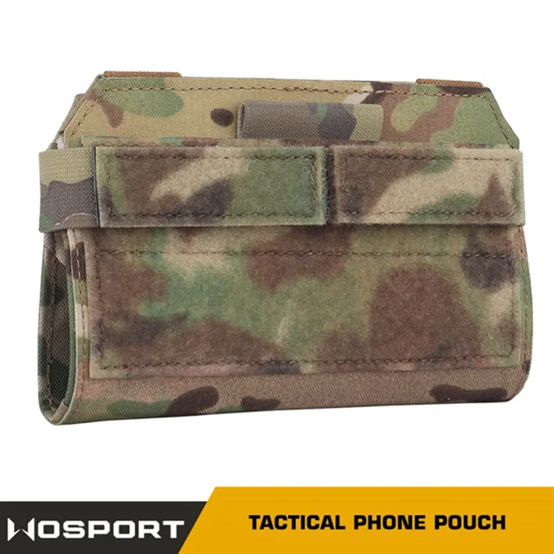 Bolsa tática admin para telefone, placa transportadora, painel frontal, mapa, bolsa transportadora, caça, airsoft, acessórios