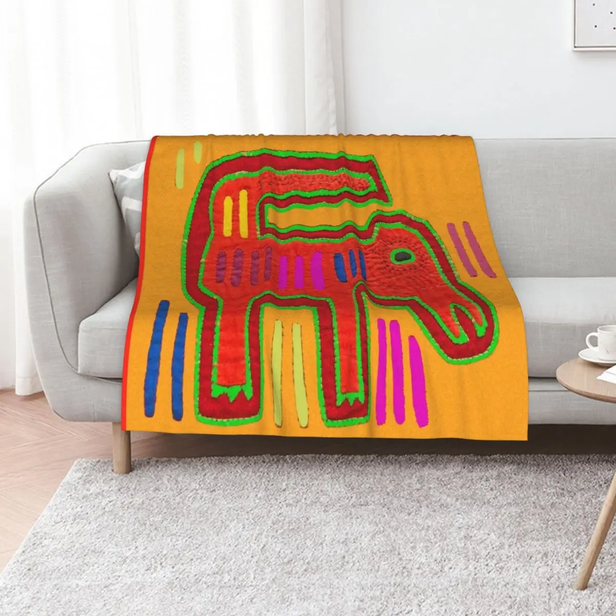 Mola Perro Throw Blanket for sofa Travel Bed For Decorative Sofa wednesday Plush Blankets