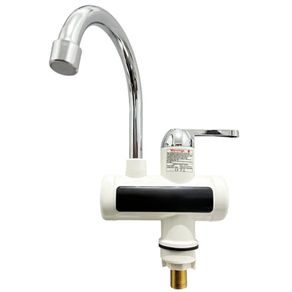 

Электрический кран мощностью 3000 Вт с быстрым нагревом, компактное кухонное устройство с цифровым дисплеем, подходит для универсальных розеток.