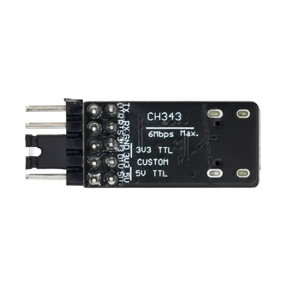 CH343P USB to Serial/TTL UART Module 3.3V 5V Switch Instead CH340