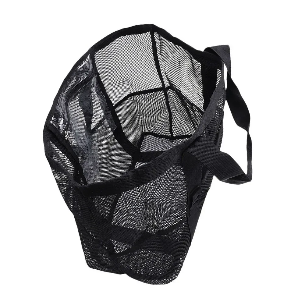 

Пляжная сумка-тоут, Песочная пляжная сумка для пляжа, тренажерного зала, удобная для переноски, сетчатый многофункциональный дизайн