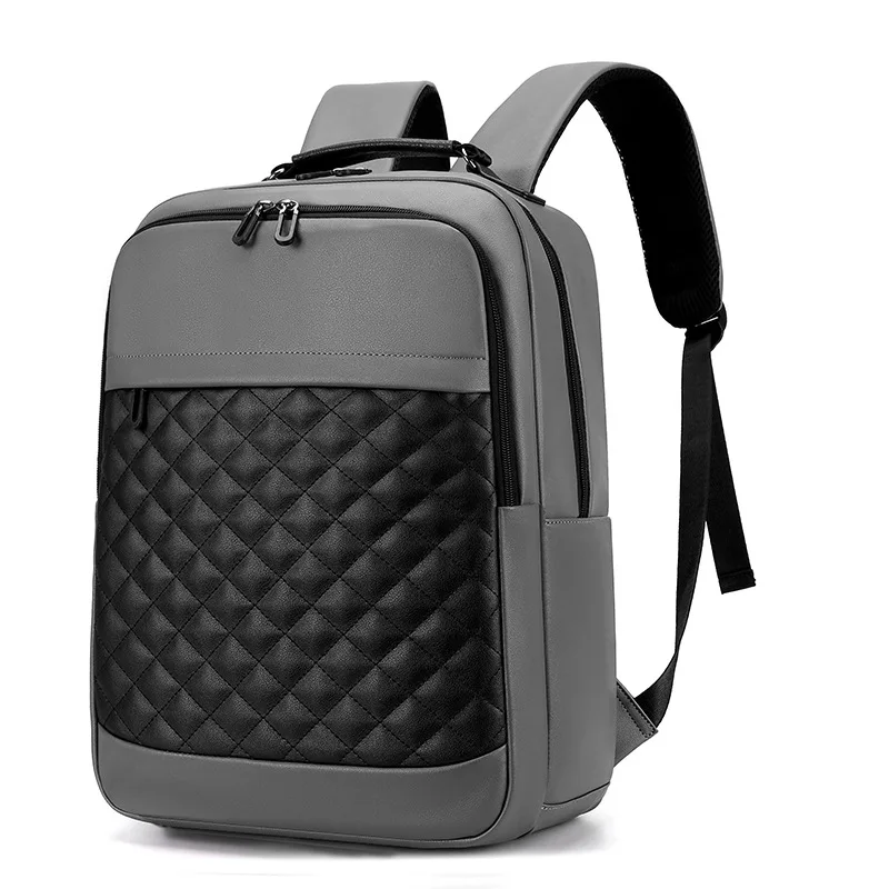 Business Backpack, Men's Waterproof Backpack, Fashionable and Multi-Functional Computer Backpack, School Bag, Gift for College S view 6