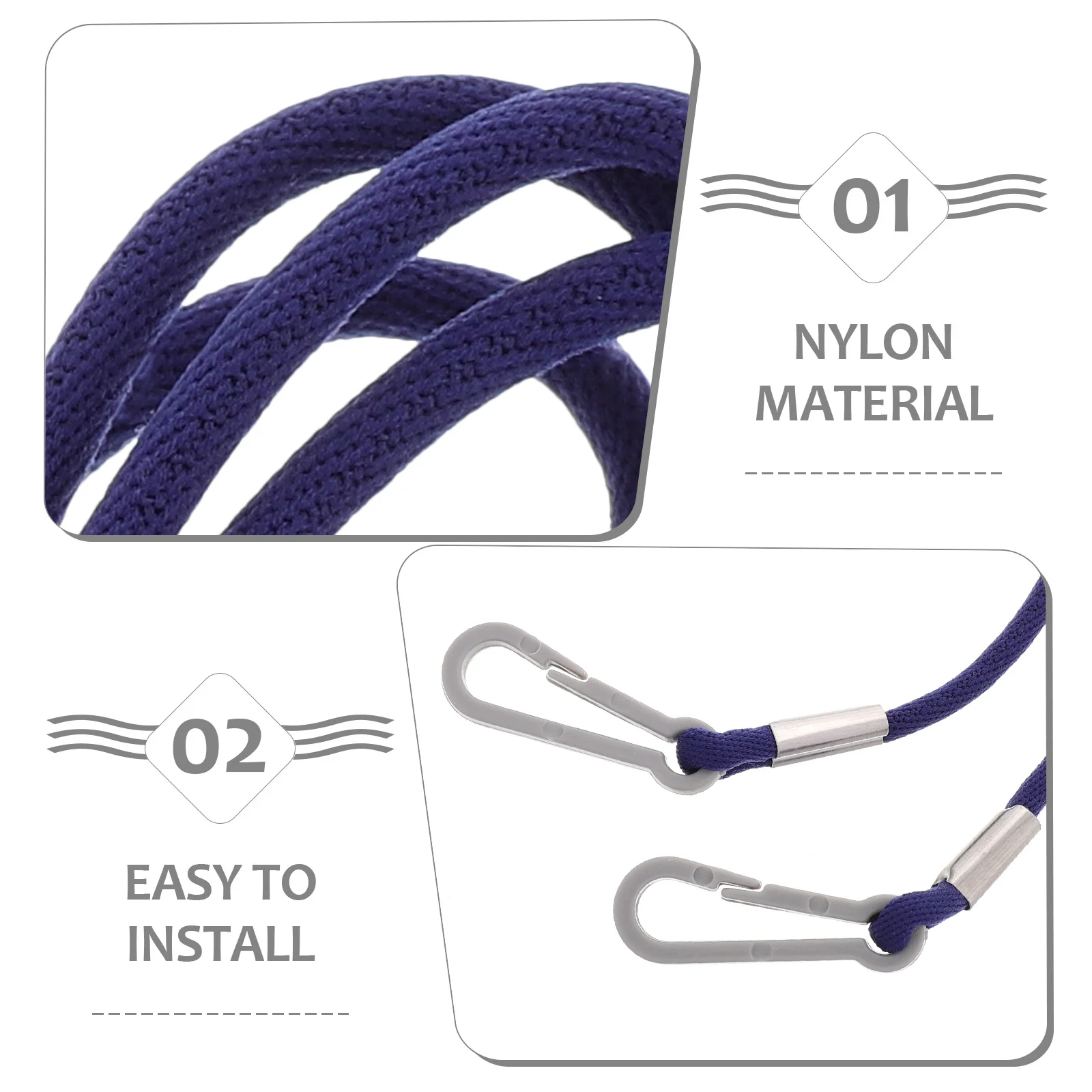 4 قطعة الاطفال قفاز الحبل لفصل الشتاء الثلوج التزلج القفازات مكافحة خسر الرقبة حزام معلقة حبل حامل أمان مرن حزام النايلون ل #5