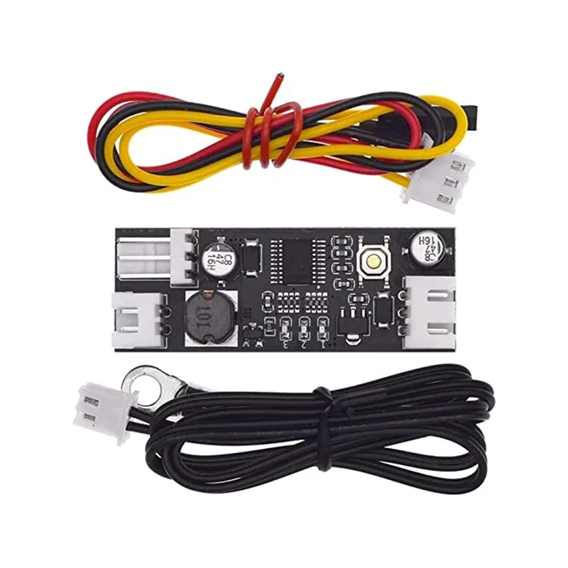 Temperature Controller B 50K 3950 Noise Reduction Module Speed Controller Computer Single Fan Control Wire 12V 0.8A DC PWM 2 3