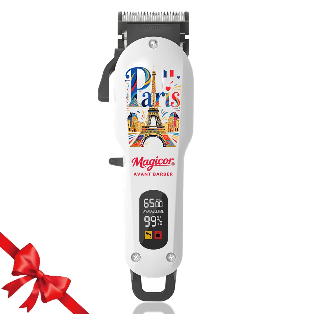 

MAGICOR Hair Clippers Men Cordless Rechargeable Hair Clipper&Trimmer Coded Guide Combs Professional Clippers for Women Children