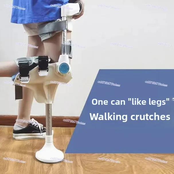 

Hand Free Walking Aids Knee Crutch Walker Single-Leg Telescoping Assisted Walking Hands Free Crutch Leg Knee Mobility Support