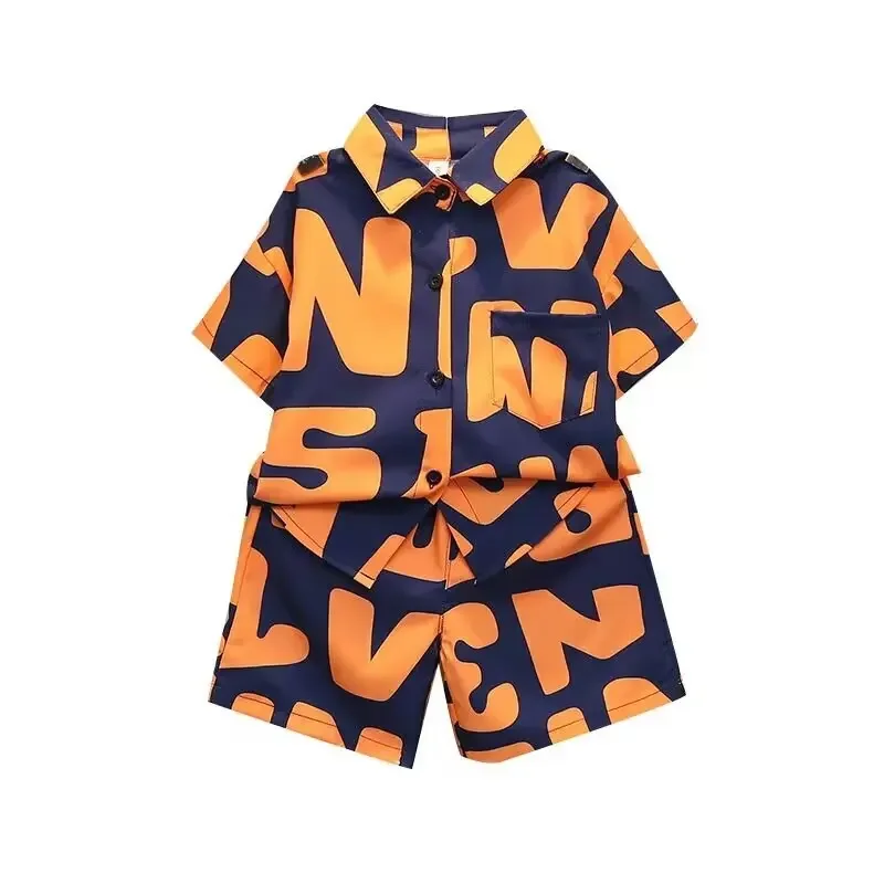 

Children Set Kids Clothes Boy Suit Boy Sports Suit 2PCS Clothing Children Clothing Boys 2 3 4 5 6 7 Year 2024