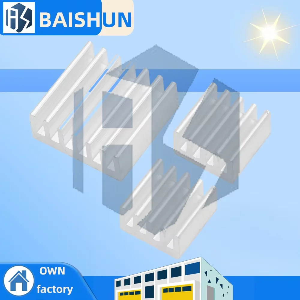 3 STKS Lijm Raspberry Pi Heatsink Cooler Zuiver Aluminium Koellichaam Set Kit Radiator Voor Koeling Raspberry Pi 2 B