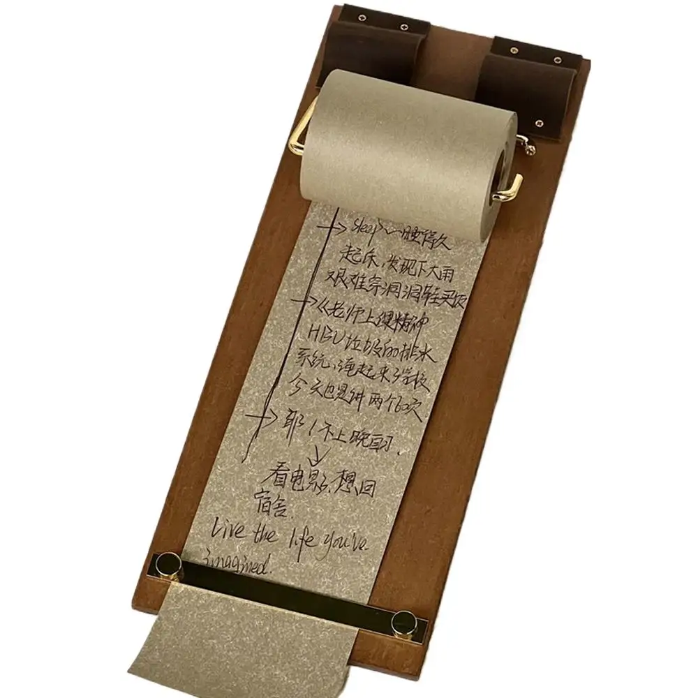 الرجعية مذكرة الوسادة مشبك لوح يمكن المسيل للدموع ملاحظات لاصقة ورقة مذكرة مجلس كليب مذكرة ورقة المسيل للدموع غير لزجة فارغة مذكرة خشبية الوسادة