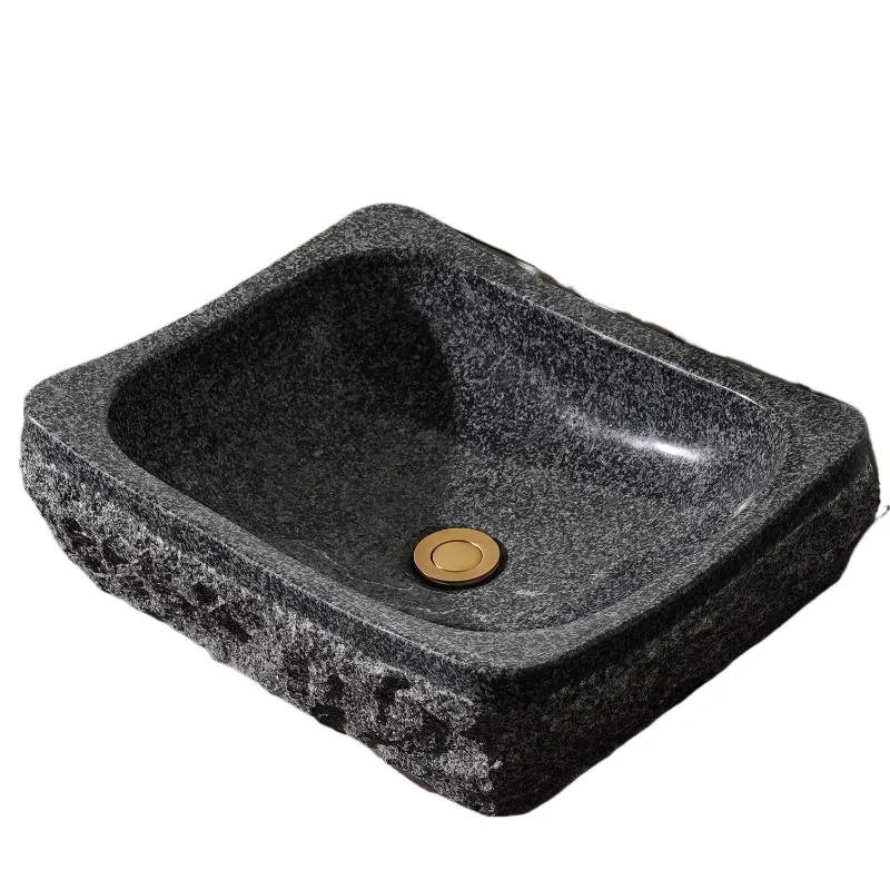 

Раковина на столешнице из натурального камня, каменный умывальник, гранитный садовый умывальник