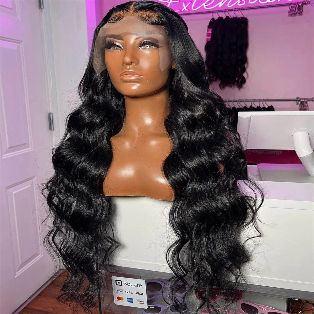 

Transparent Loose Wave Lace Frontal Wigs Human Hair Body Wave 13x6 HD Lace Front Human Hair Wigs For Women Brazilian Hair Wig