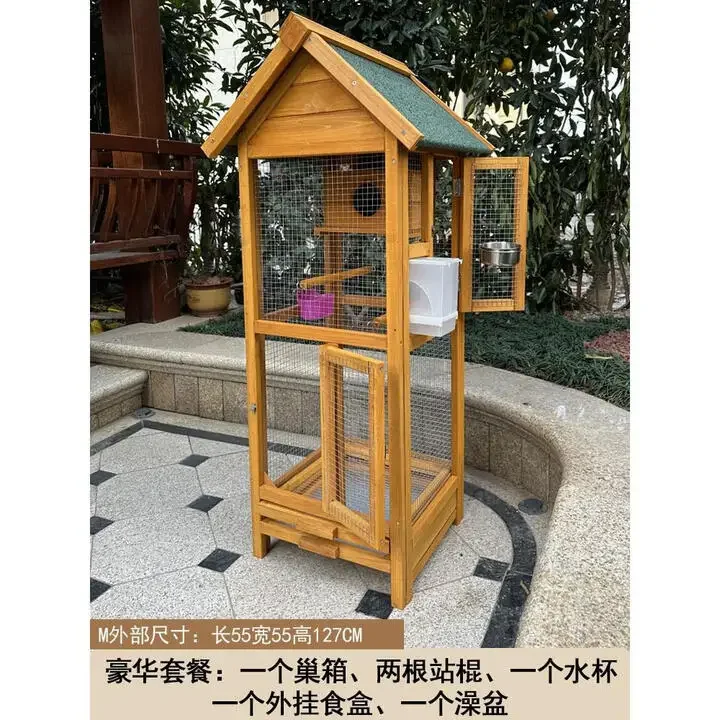 Large Bird Cage Luxury Home Breeding Cage Bird Nest