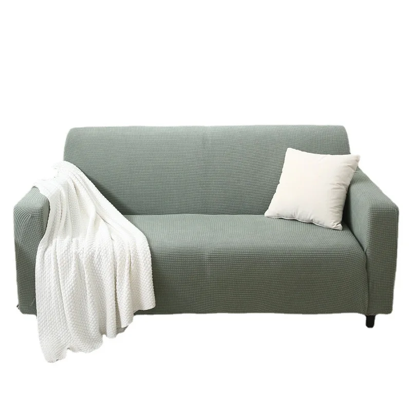

Modern Minimalist Elastic Sofa Cover Non-Slip Full All-Inclusive Three-Person Polyester Sofa Towel Cushion for All Seasons