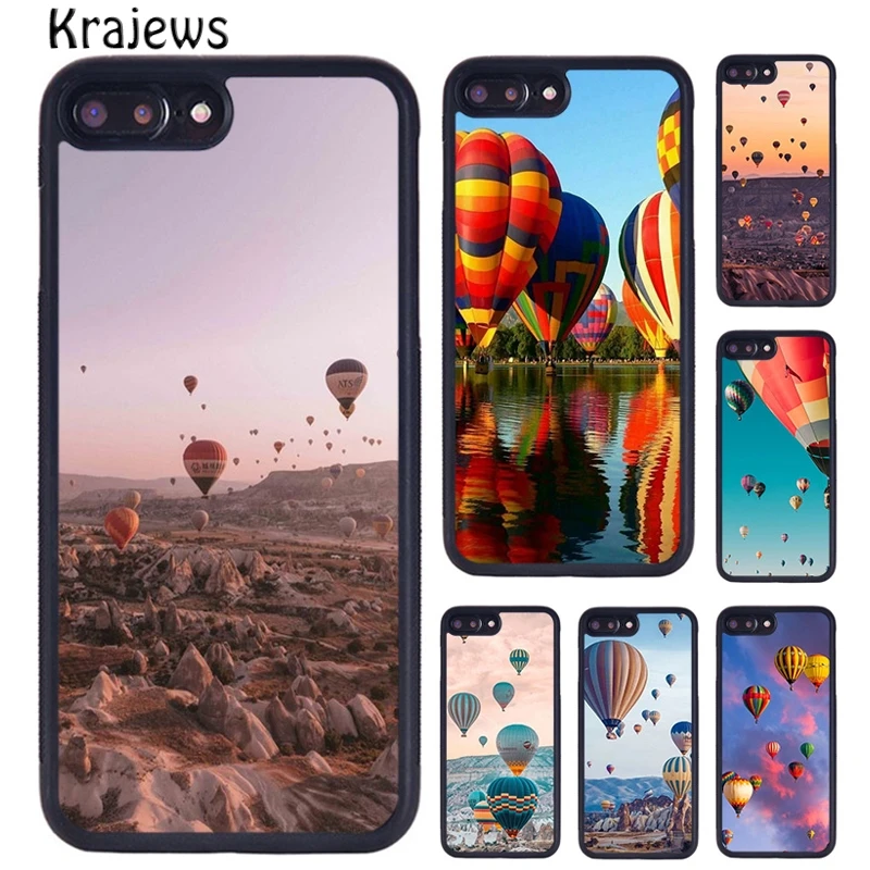 Krajews Hot Air Balloon Art Phone Case Cover For iPhone 16 15 14 plus X XR XS 11 12 13 pro max coque