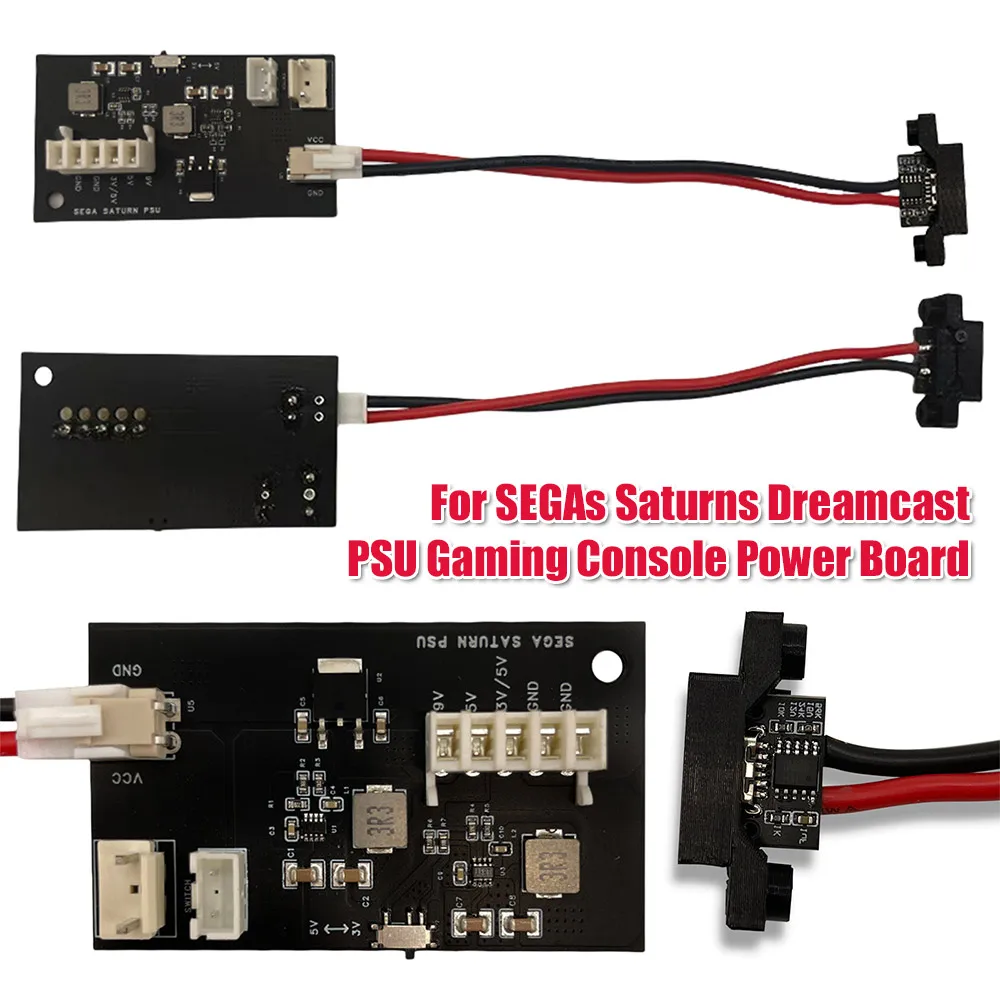 

Модифицированная плата питания для Sega Saturn и Dreamcast: Plug-and-Play, низкое энергопотребление, для игровых систем