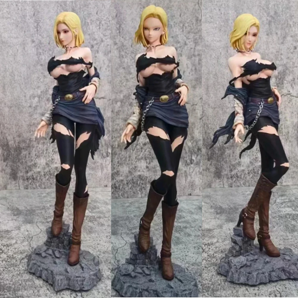 30cm Anime Dragon Ball Z Figures Android 18 Figure Doll Action Pvc Toys Collection Hero Belief X Hunter Fan Friends Gifts