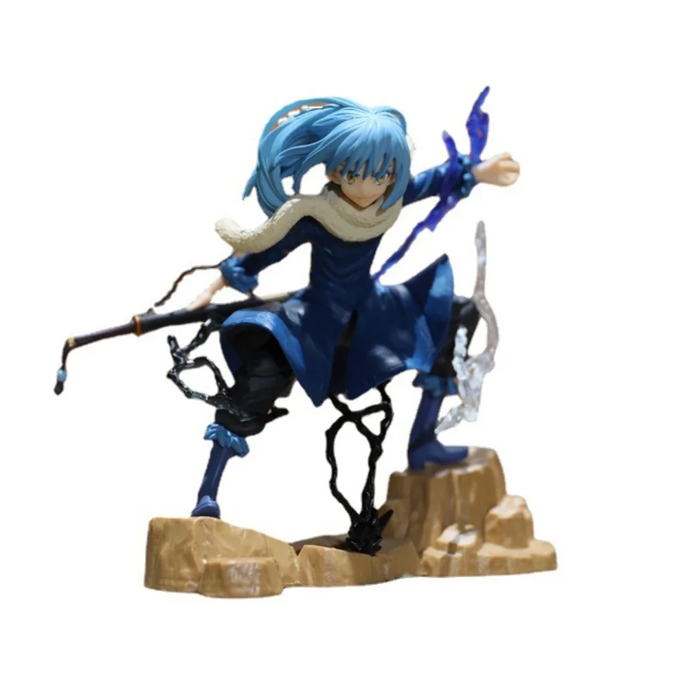 Anime daquela época eu reencarnei como um slime rimuru tempest pvc figura de ação modelo colecionável boneca brinquedo 18cm