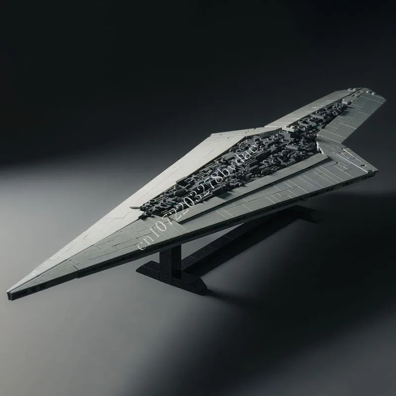1651 PCS Space Sci Fi Giant Vessel Custom DIY Standard Building Blocks Educational Collectible Model Gift Adult Collector Indoor