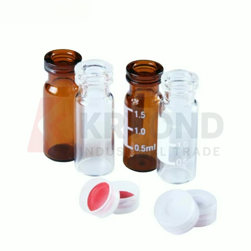 100pcs/lot 4ml Brown Screw Chromatographic Bottle for HPLC Autosampler Headspace Vials Agilent Waters Varian Original Product